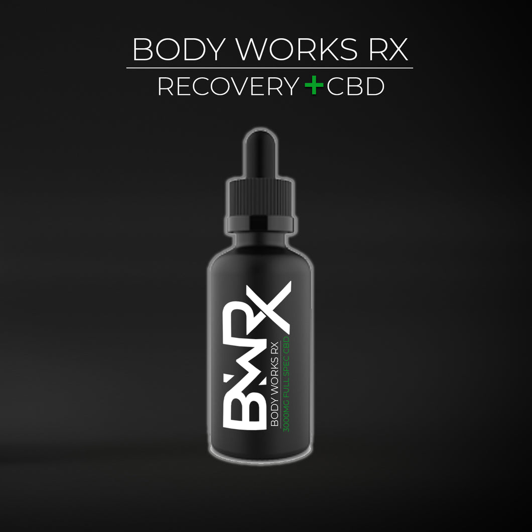 BODY WORKS RX CBD FULL SPEC TINCTURE 3000MG